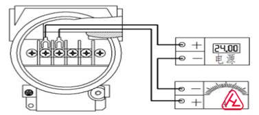 扩散硅压力变送器电流输出接线